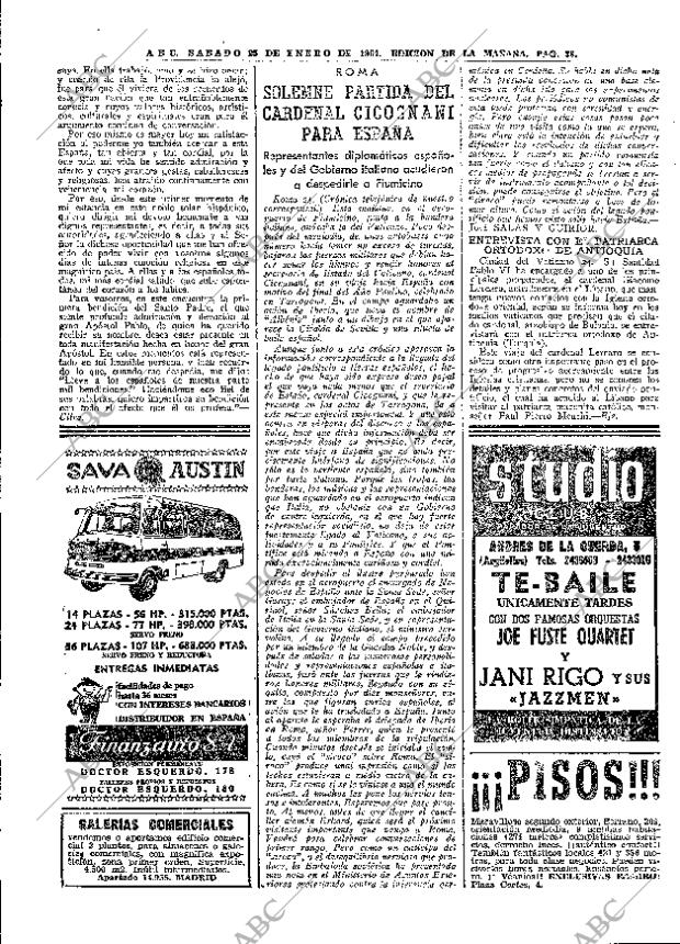 ABC MADRID 25-01-1964 página 38