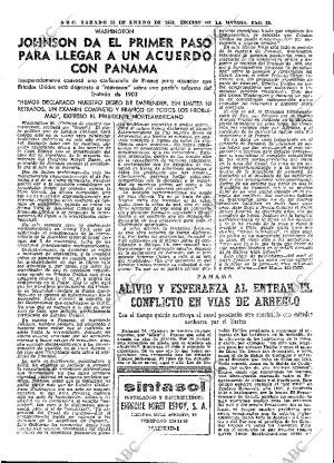 ABC MADRID 25-01-1964 página 39