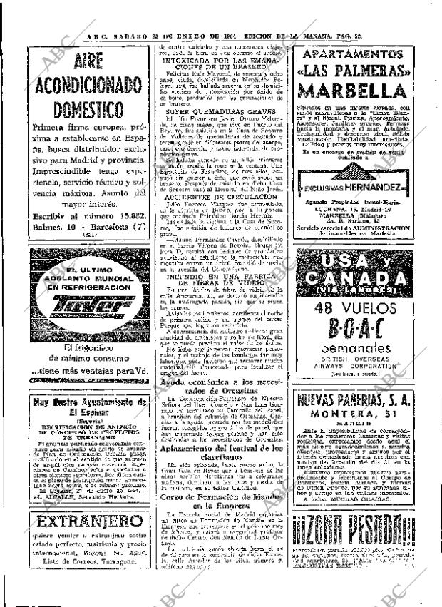 ABC MADRID 25-01-1964 página 52