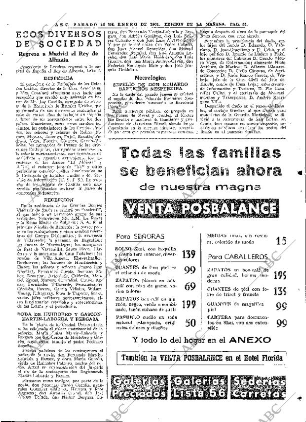 ABC MADRID 25-01-1964 página 55