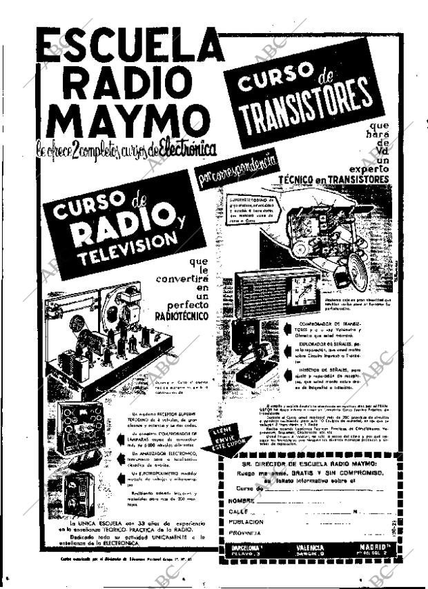 ABC MADRID 26-01-1964 página 54
