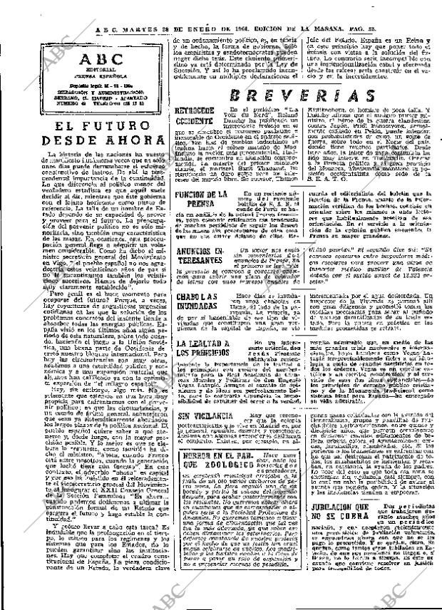 ABC MADRID 28-01-1964 página 32