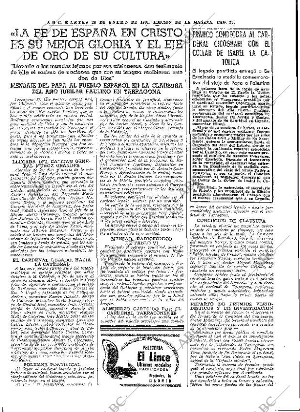 ABC MADRID 28-01-1964 página 39