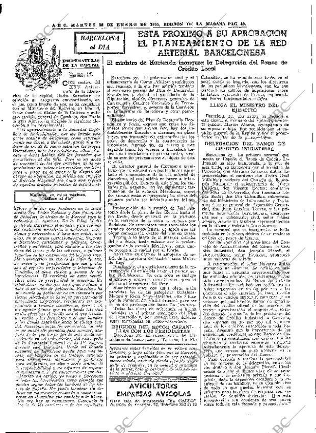 ABC MADRID 28-01-1964 página 49