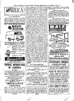 ABC MADRID 28-01-1964 página 62