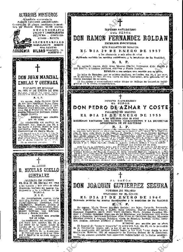 ABC MADRID 28-01-1964 página 75