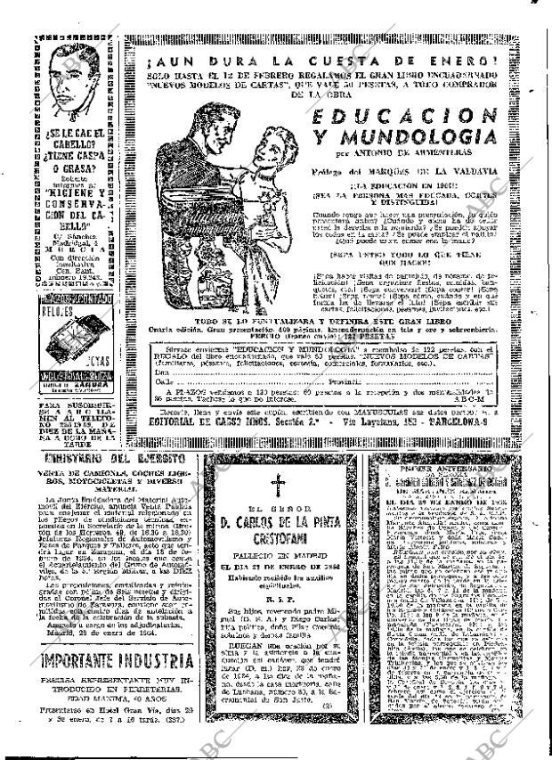 ABC MADRID 28-01-1964 página 77