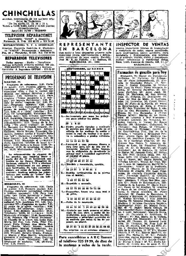 ABC MADRID 28-01-1964 página 79