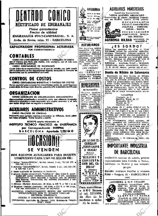 ABC MADRID 02-02-1964 página 110