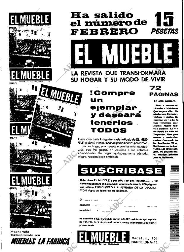 ABC MADRID 02-02-1964 página 61
