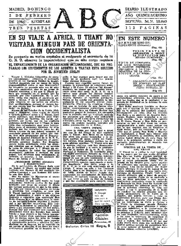 ABC MADRID 02-02-1964 página 63