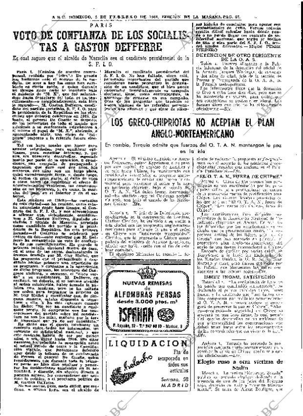 ABC MADRID 02-02-1964 página 67