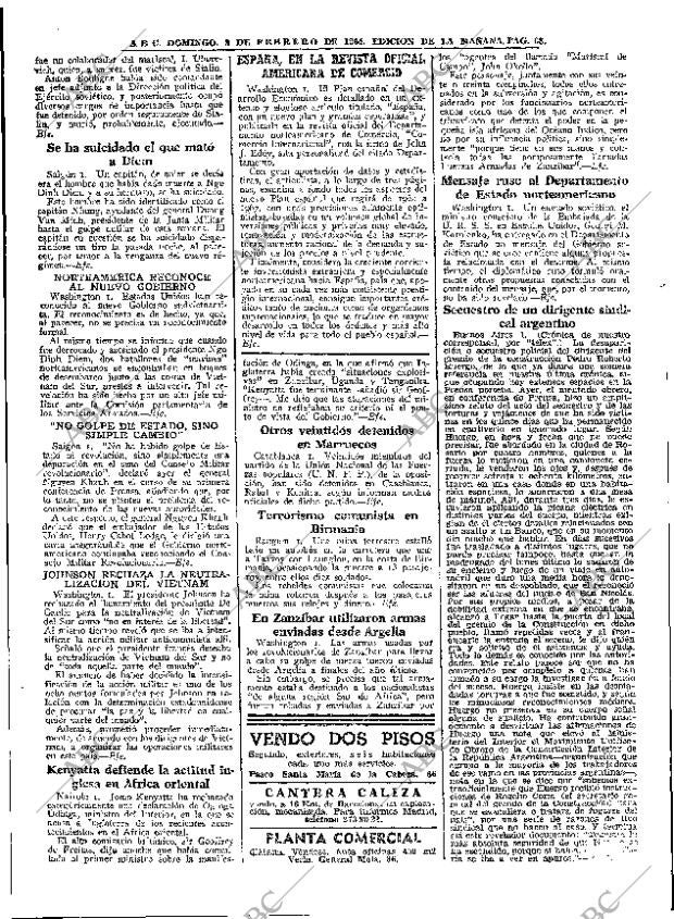 ABC MADRID 02-02-1964 página 68