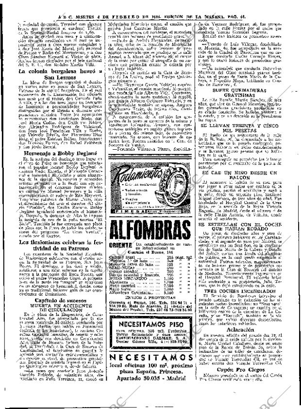 ABC MADRID 04-02-1964 página 46