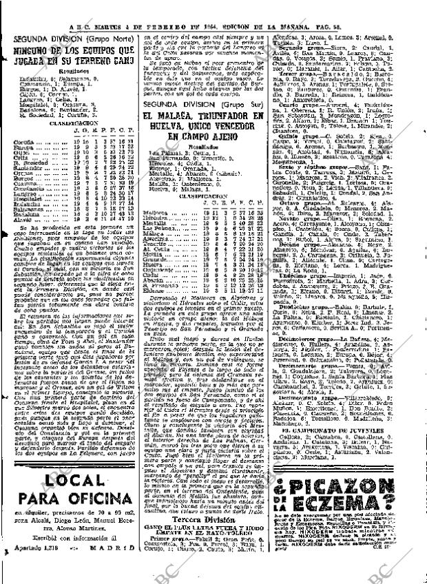 ABC MADRID 04-02-1964 página 56