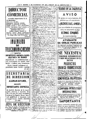 ABC MADRID 04-02-1964 página 65