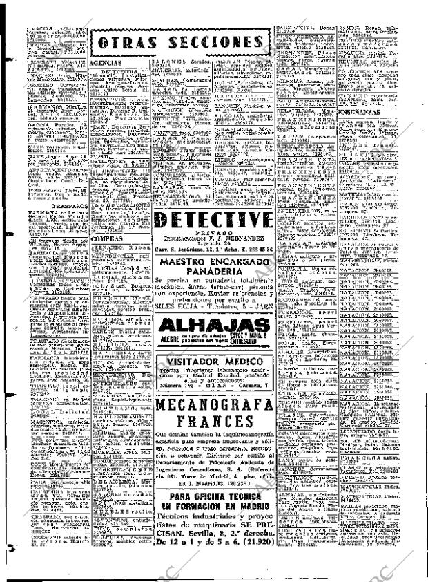 ABC MADRID 04-02-1964 página 70