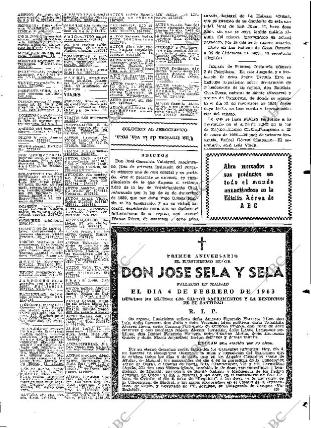 ABC MADRID 04-02-1964 página 73