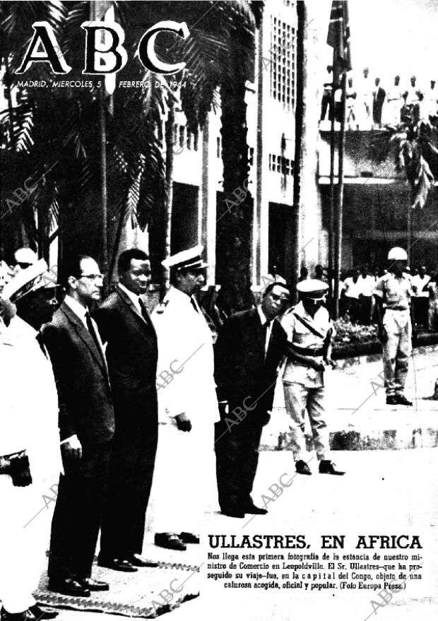 ABC MADRID 05-02-1964 página 1