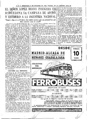 ABC MADRID 05-02-1964 página 41