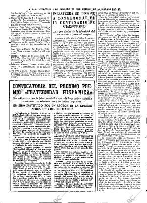 ABC MADRID 05-02-1964 página 49