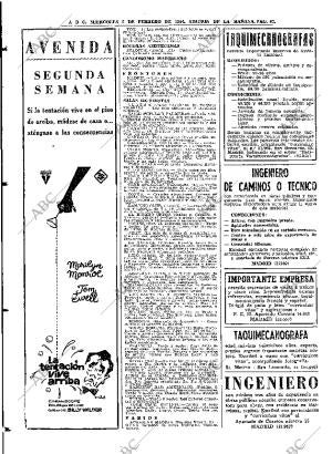 ABC MADRID 05-02-1964 página 62