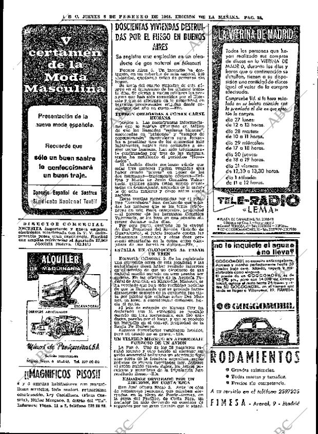 ABC MADRID 06-02-1964 página 28