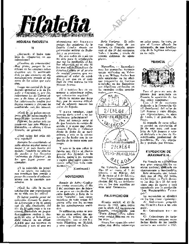 BLANCO Y NEGRO MADRID 08-02-1964 página 86