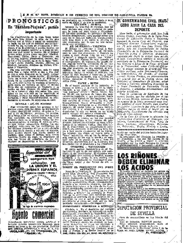 ABC SEVILLA 09-02-1964 página 69