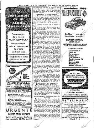 ABC MADRID 11-02-1964 página 46