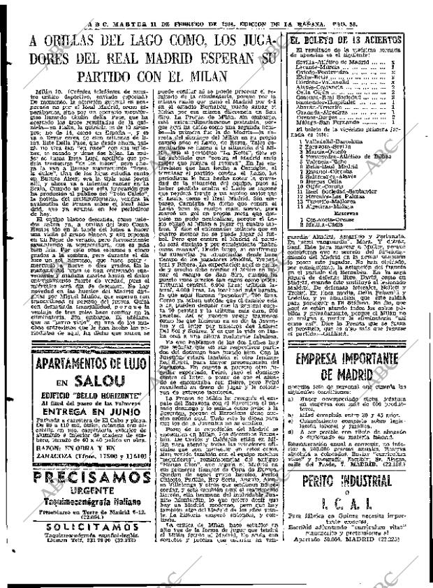 ABC MADRID 11-02-1964 página 56