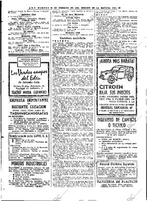 ABC MADRID 11-02-1964 página 60