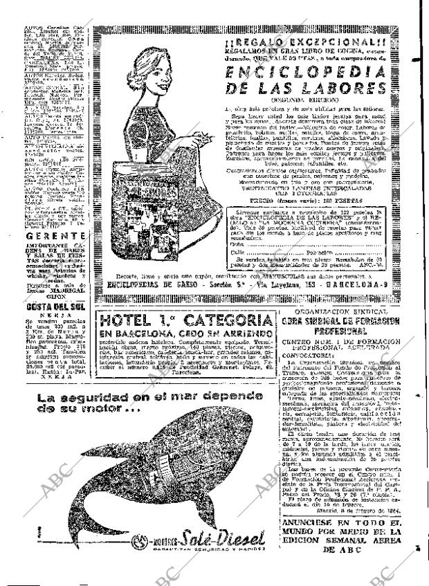 ABC MADRID 11-02-1964 página 71