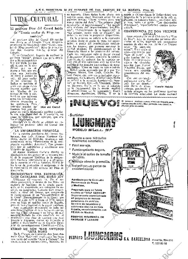 ABC MADRID 12-02-1964 página 53