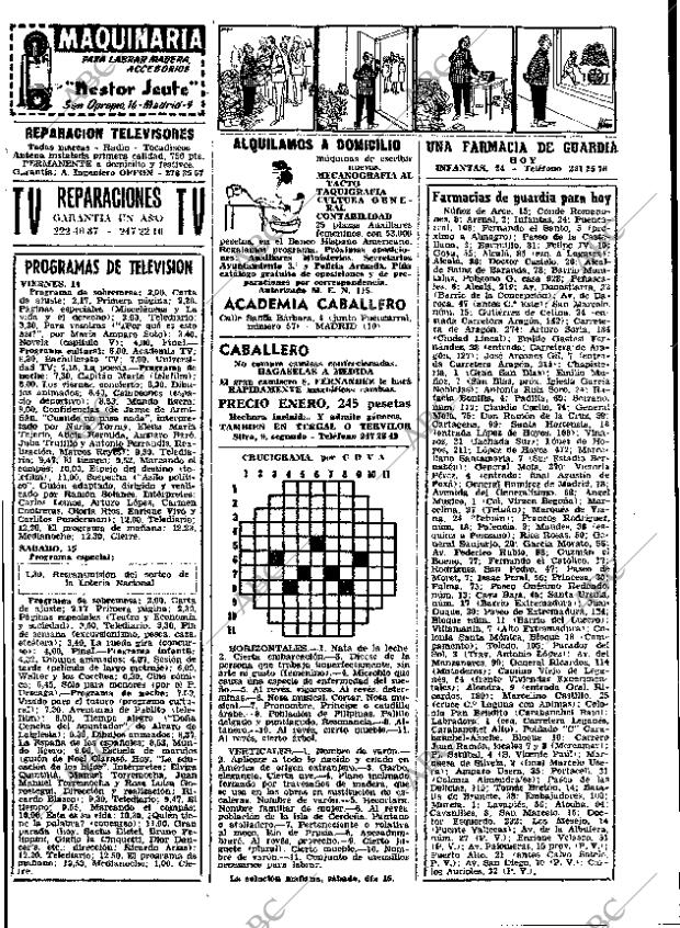 ABC MADRID 14-02-1964 página 75
