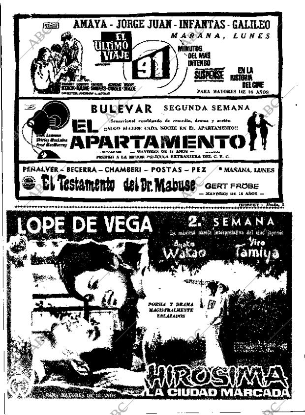 ABC MADRID 16-02-1964 página 58