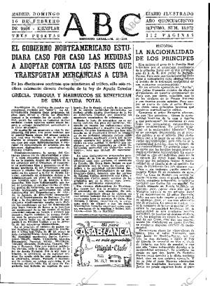 ABC MADRID 16-02-1964 página 63