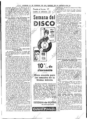 ABC MADRID 16-02-1964 página 74