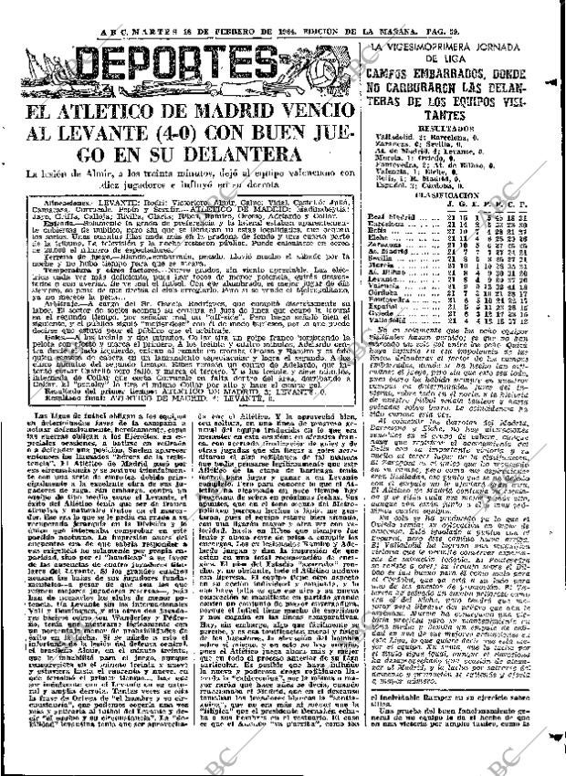 ABC MADRID 18-02-1964 página 59