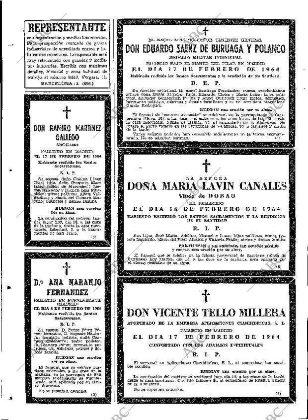 ABC MADRID 18-02-1964 página 82