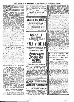 ABC MADRID 20-02-1964 página 45