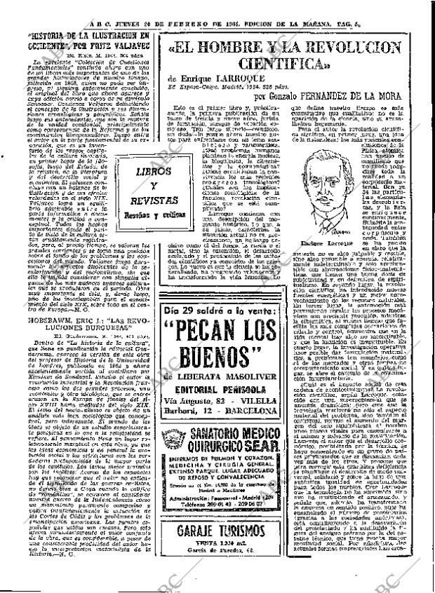 ABC MADRID 20-02-1964 página 53