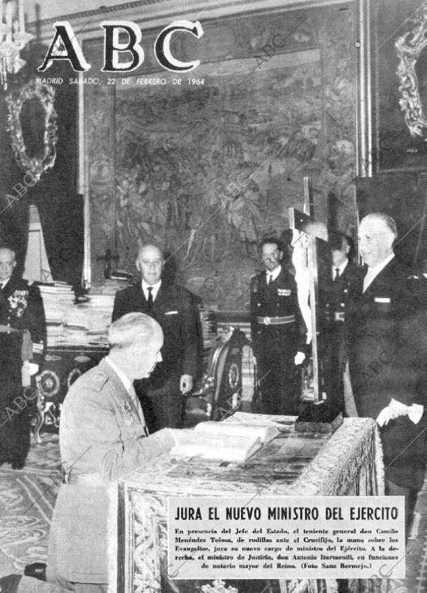 ABC MADRID 22-02-1964 página 1