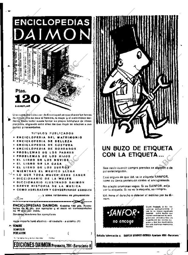 ABC MADRID 22-02-1964 página 22