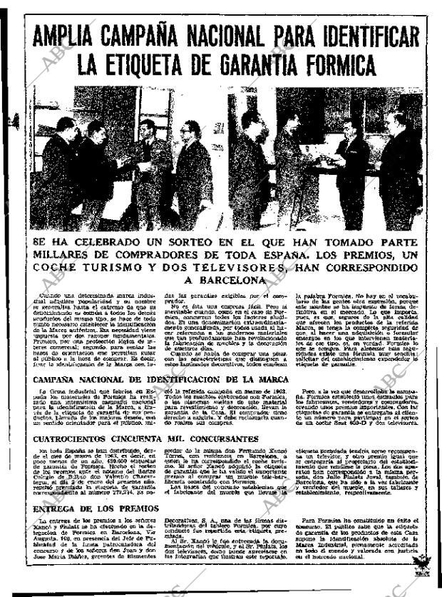 ABC MADRID 22-02-1964 página 26