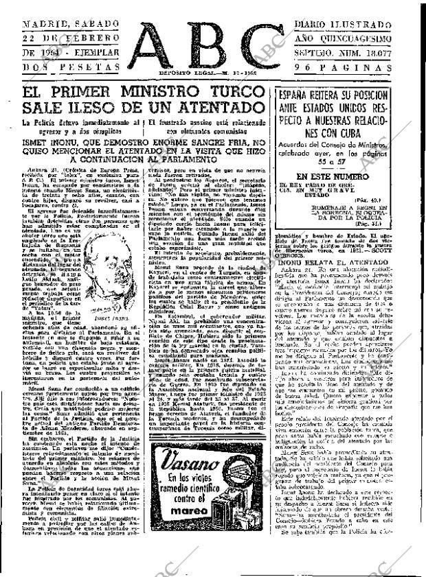 ABC MADRID 22-02-1964 página 47