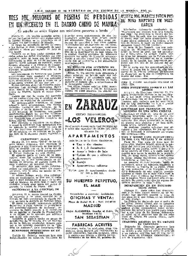 ABC MADRID 22-02-1964 página 53