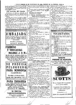 ABC MADRID 22-02-1964 página 56