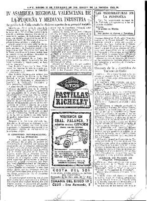 ABC MADRID 22-02-1964 página 59