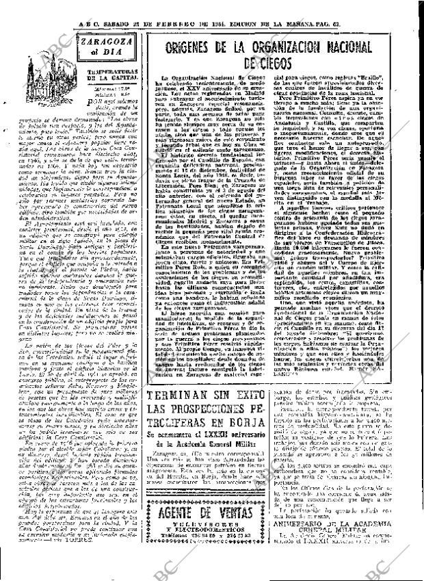 ABC MADRID 22-02-1964 página 63